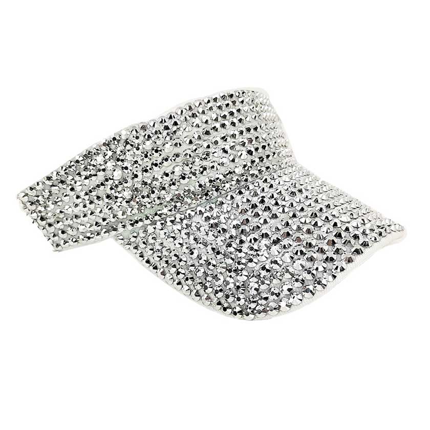 Women's Bling Studded Visor Hat