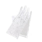 Stone Embellished Mesh Dressy Wedding Gloves