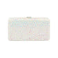 Studded Bling Rectangle Evening Clutch Crossbody Bag