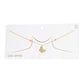 Top Gold Dipped Enamel Butterfly Pendant Necklace