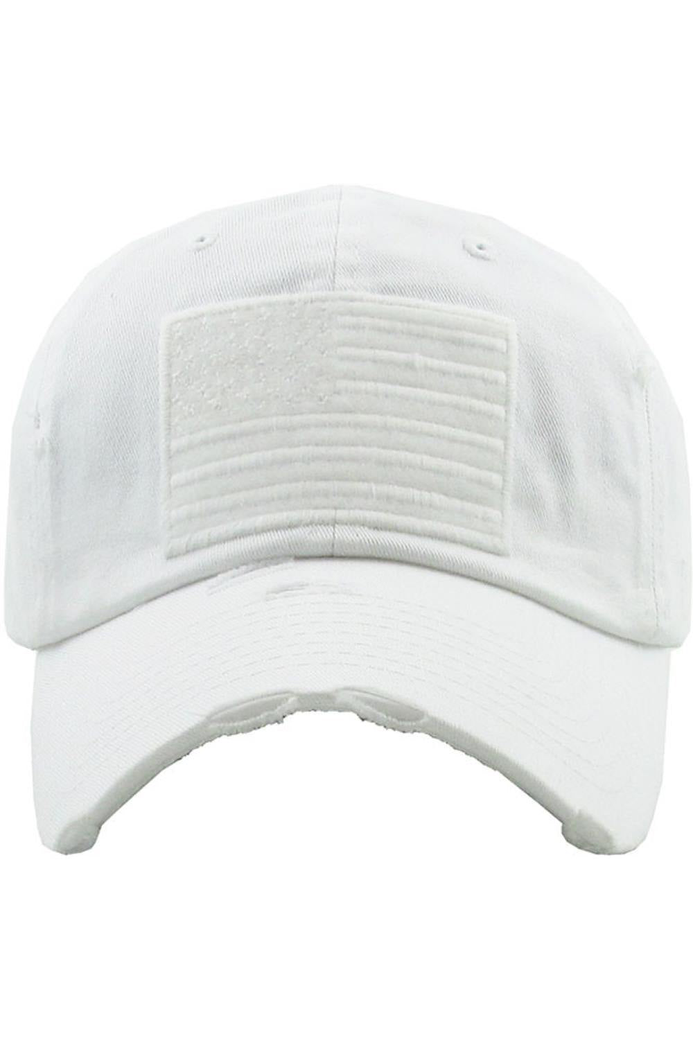 Women's American Flag Vintage Baseball Cap 4th of July