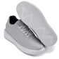 CALTO - X1648 - 2.8 Inches Taller (Pewter Grey) - Lightweight Sneakers