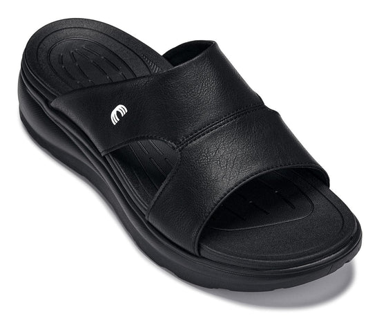 CALTO - X1655 - 5 cm más alto (negro/negro granulado)