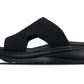 CALTO - X1657 - 2 Inches Taller (Black/Knitted Black)