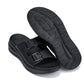 CALTO - X1660 - 2 Inches Taller (Black Buckle) - Dual Adjustable Buckle Sandal