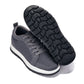 CALTO - X2323 - 2.4 Inches Taller (Iron Grey/White & Black Sole) - Lace Up Casual Sneaker - Lightweight