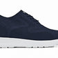 CALTO - X2634 - 2.8 Inches Taller (Night Blue) - Lace Up Casual Walker - Lightweight