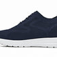 CALTO - X2634 - 2.8 Inches Taller (Night Blue) - Lace Up Casual Walker - Lightweight