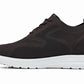 CALTO - X2635 - 2.8 Inches Taller (Coffee Brown) - Lace Up Casual Walker - Lightweight