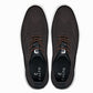 CALTO - X2635 - 2.8 Inches Taller (Coffee Brown) - Lace Up Casual Walker - Lightweight
