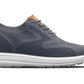 CALTO - X2636 - 2.8 Inches Taller (Iron Grey/Brown) - Lace Up Casual Walker - Lightweight