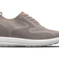 CALTO - X2638 - 2.8 Inches Taller (Khaki/Brown) - Lace Up Casual Walker - Lightweight