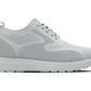 CALTO - X2640 - 2.8 Inches Taller (Pewter/Light Grey Sole) - Lace Up Casual Walker - Lightweight