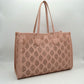 Midnight Perforated Lattice Tote – Elegant Laser-Cut Shoulder Bag