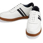 CALTO White Leather Sneakers - 2.8 inches - Y2821