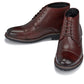 CALTO 3.2-Inch Taller Dark Brown Leather Boots Y41081