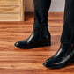 CALTO - Y70621 - 2.8 Inches Taller (Black) - Lightweight Zipper Boots