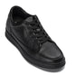 CALTO - Y7111 - 2.6 Inches Taller (Black) - Elevated Pebble Grain Leather Sneakers