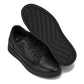 CALTO - Y7111 - 2.6 Inches Taller (Black) - Elevated Pebble Grain Leather Sneakers