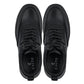 CALTO - Y7112 - 2.8 Inches Taller (Black) - Nappa Leather Moc-Toe Sneak-Boots