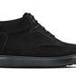 CALTO - Y7113 - 2.8 Inches Taller (Black) - Nubuck Suede Moc-Toe Sneak-Boots