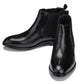 CALTO - Y72230 - 2.8 Inches Taller (Black) - Chelsea Boots