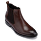 CALTO - Y72231 - 2.8 Inches Taller (Coffee Brown) - Chelsea Boots