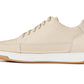 CALTO - Y7934 - 2.6 Inches Taller (Ivory White Suede/White & Gum Sole) - Elevated Leather Sneakers