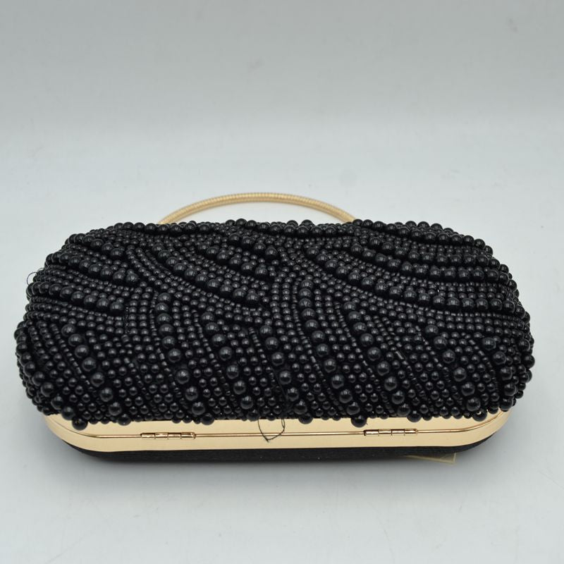 Embellished Evening Clutch Bag with Top Handle