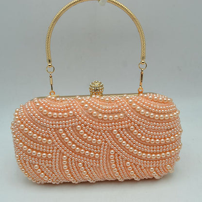 Embellished Evening Clutch Bag with Top Handle
