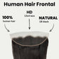 Yaki Straight 13x4 HD Lace Human Hair Frontal