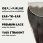 Yaki Straight 13x4 Transparent Lace Human Hair Frontal