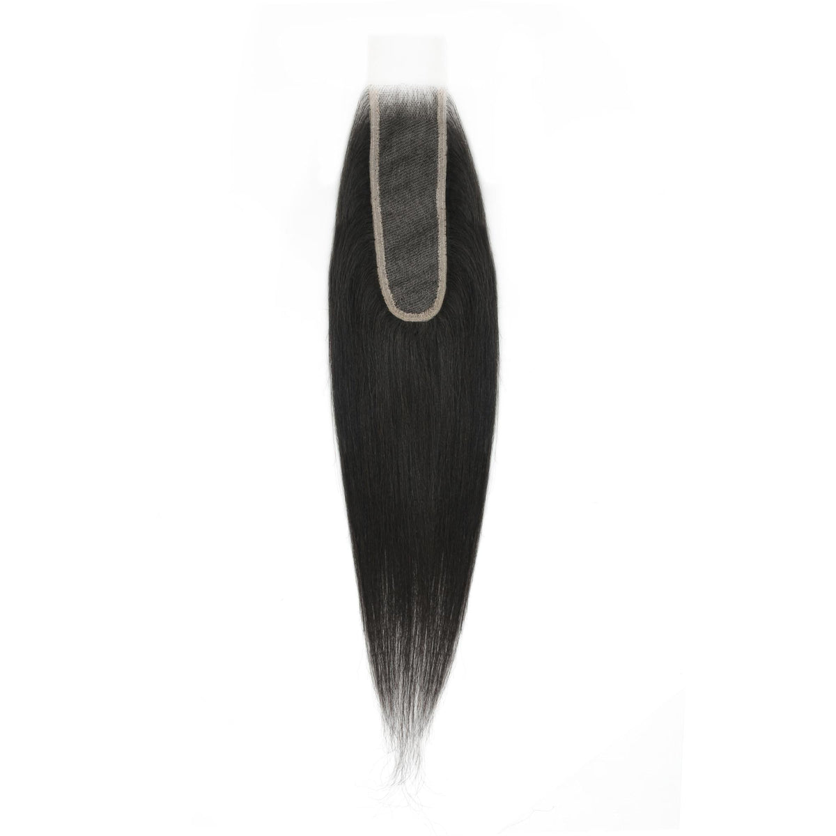 Yaki Straight 2x6 Transparent Lace Human Hair Closure