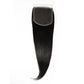 Cierre de cabello humano Yaki Liso 6x6 HD Lace