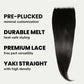 Cierre de cabello humano Yaki Liso 6x6 HD Lace