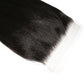 Cierre de cabello humano Yaki Liso 7x7 HD Lace