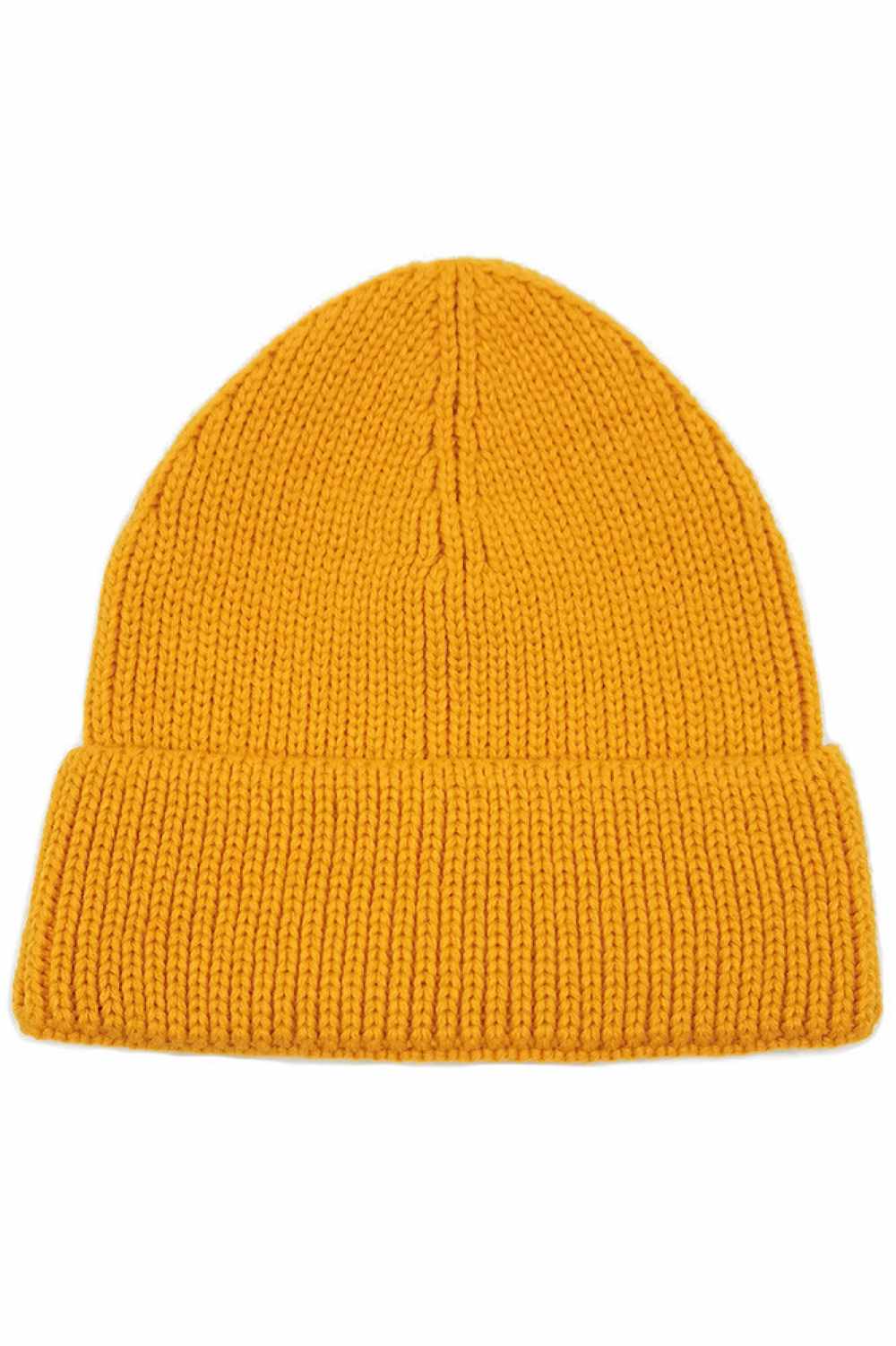 Solid Color Ribbed Knit Cuff Beanie