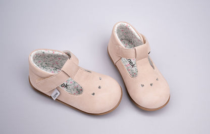 Jollie Kids' Barefoot Mary Janes | Flexible Toddler Slip-On Shoes