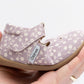 Ava Blossom Kids' Barefoot Mary Janes | Floral T-Strap Toddler Shoes