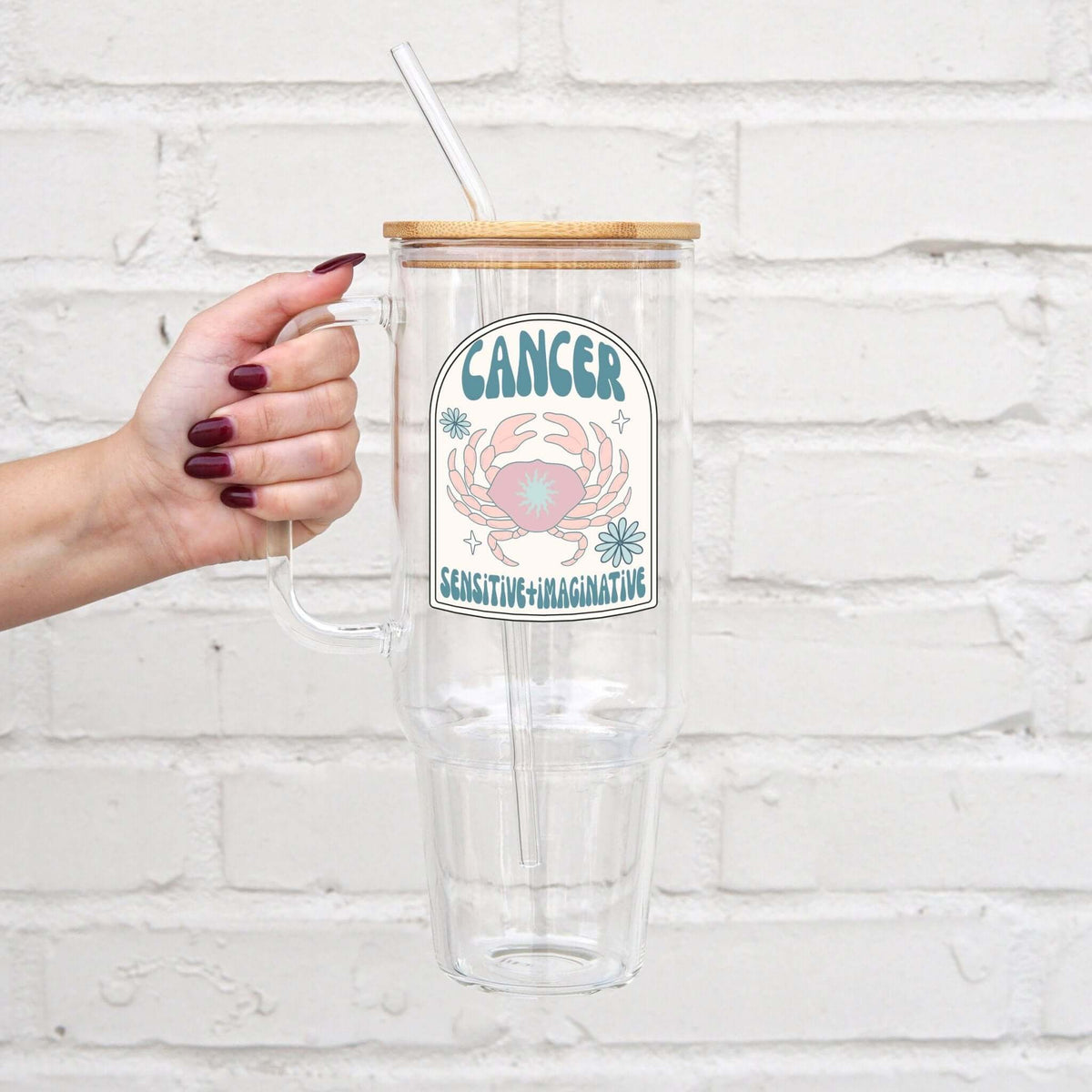Zodiac Astrology Horoscope Glass Cups