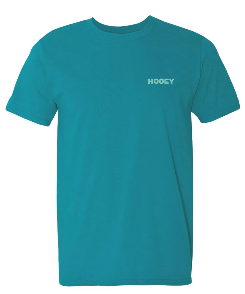 HOOey Inverted Hooey (Tropical Blue) - Mens T-Shirt (Closeout)