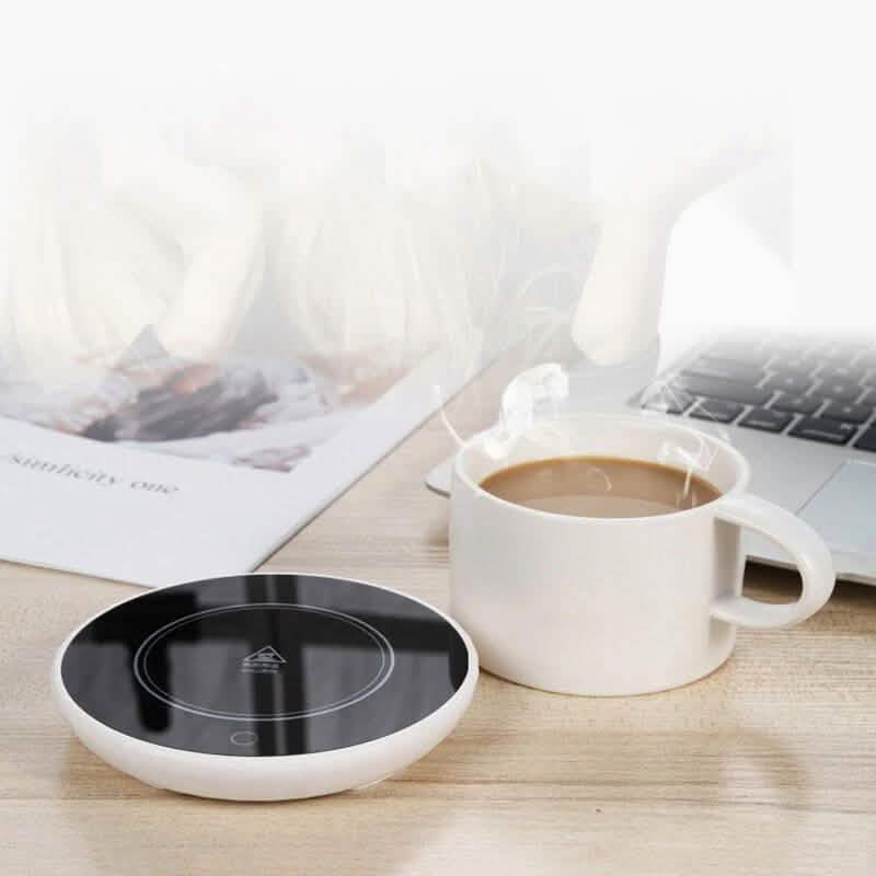 A06 Sensor de microgravedad Alfombrilla calefactora de taza de 18W Calentador eléctrico de té
