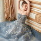 Andrea & Leo A0890 Constellation Dream Strapless Long Dress