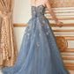 Andrea & Leo A0890 Constellation Dream Strapless Long Dress