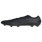 adidas Zapatillas unisex de fútbol X Crazyfast.2 para terreno firme, Core Black/Core Black/Core Black 12.5 US Men