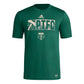adidas Mens Size Short Sleeve Pre-Game T-Shirt Dark Green/Portland Timbers Large Tall