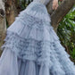 Andrea & Leo A1017 Corset Princessa Tulle Ruffle Ball Gown