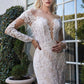 Andrea & Leo A1022 Bohemian Lace Mermaid Gown