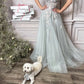 Andrea & Leo A1089 Penelope Blossom Gown with Overskirt