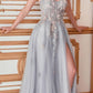 Andrea & Leo A1089 Penelope Blossom Gown with Overskirt